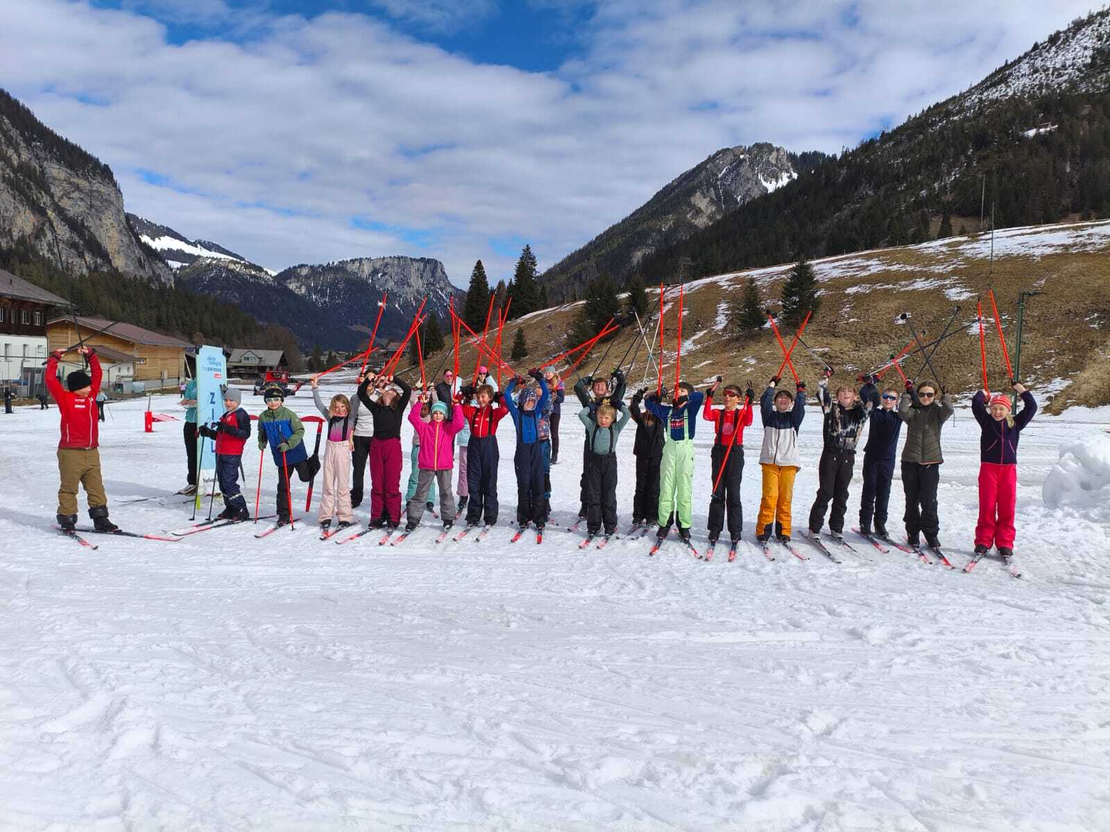 Dario Cologna Fun Parcours im Diemtigtal 