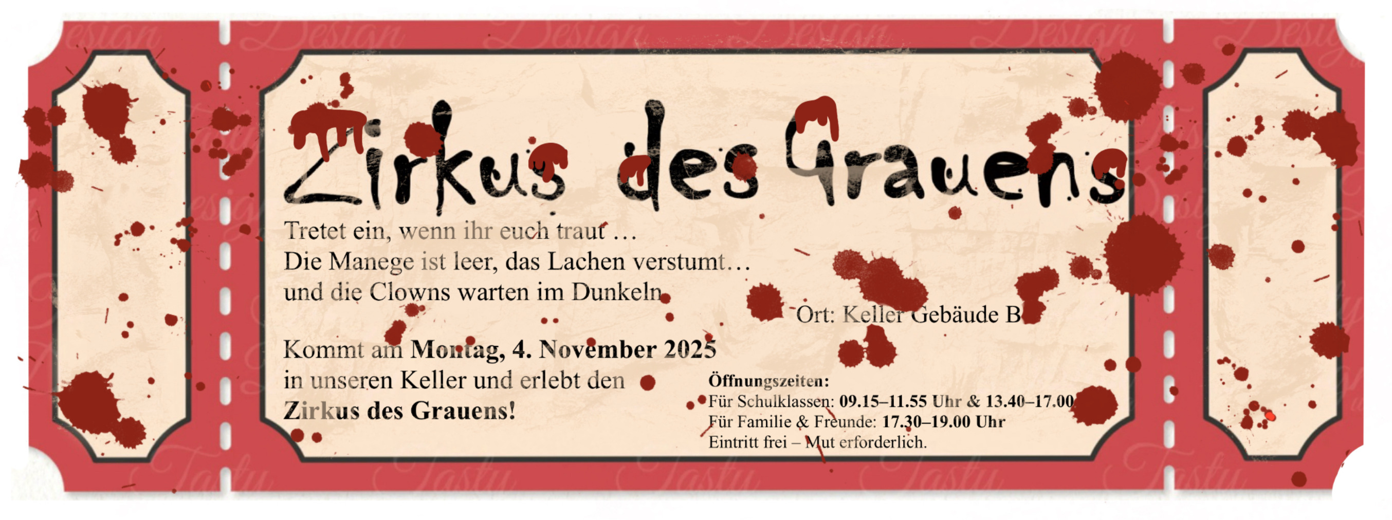 Tretet ein, wenn ihr euch traut...