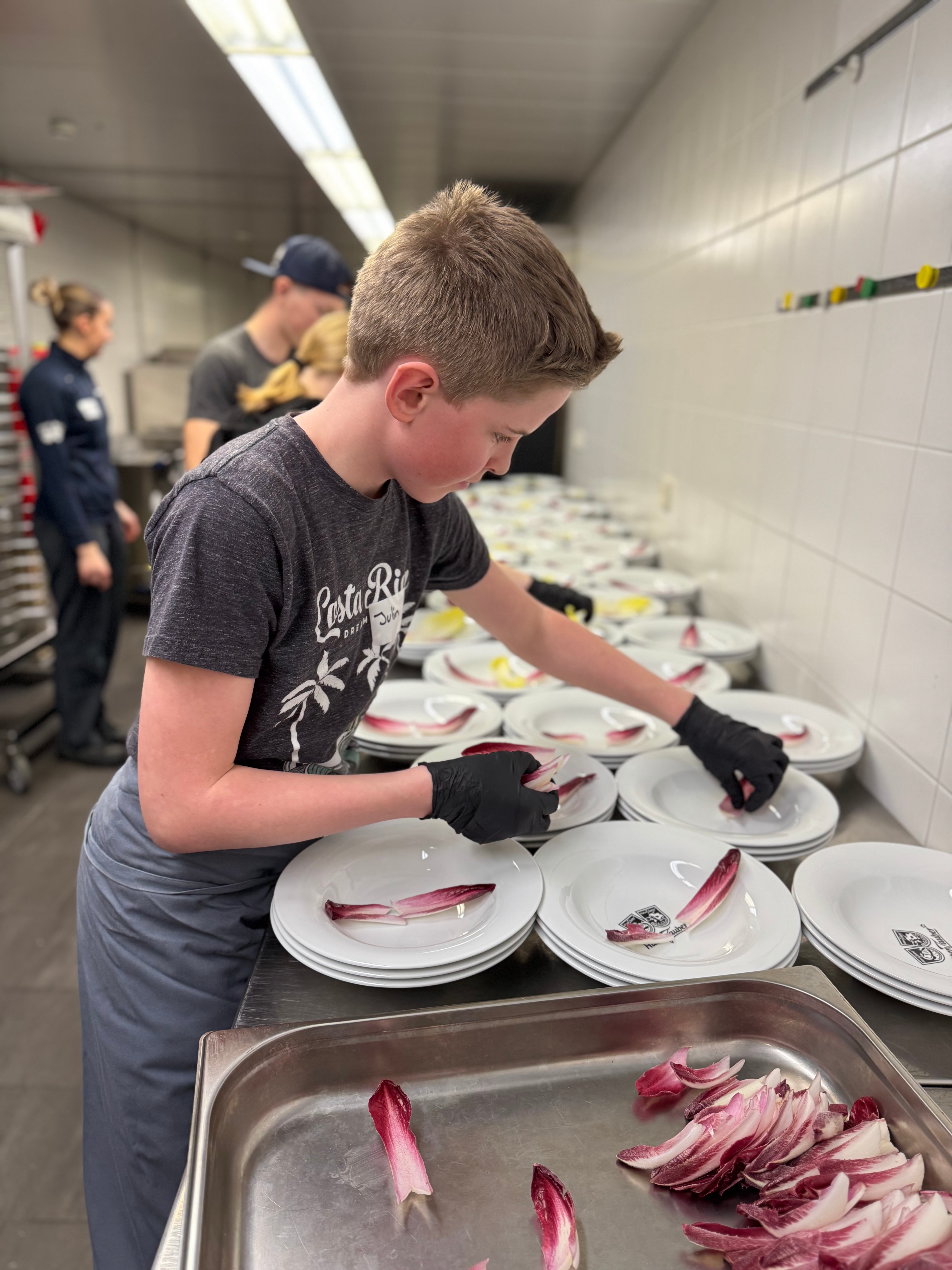 Wer braucht schon Unterricht, wenn man VIP-Gastro kann?