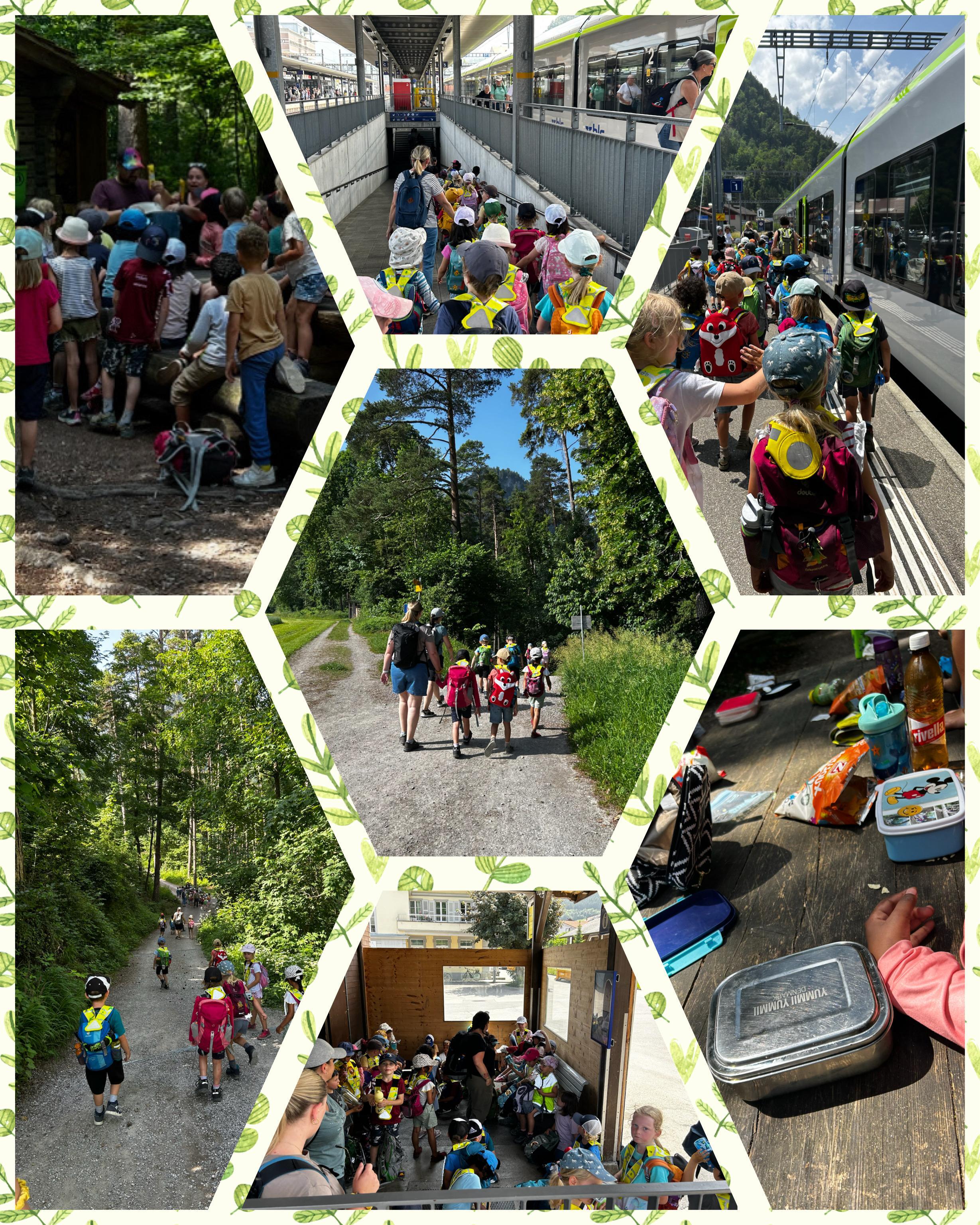 Kindergartenreise Kindergarten Räumli und Kindergarten Eichhalde