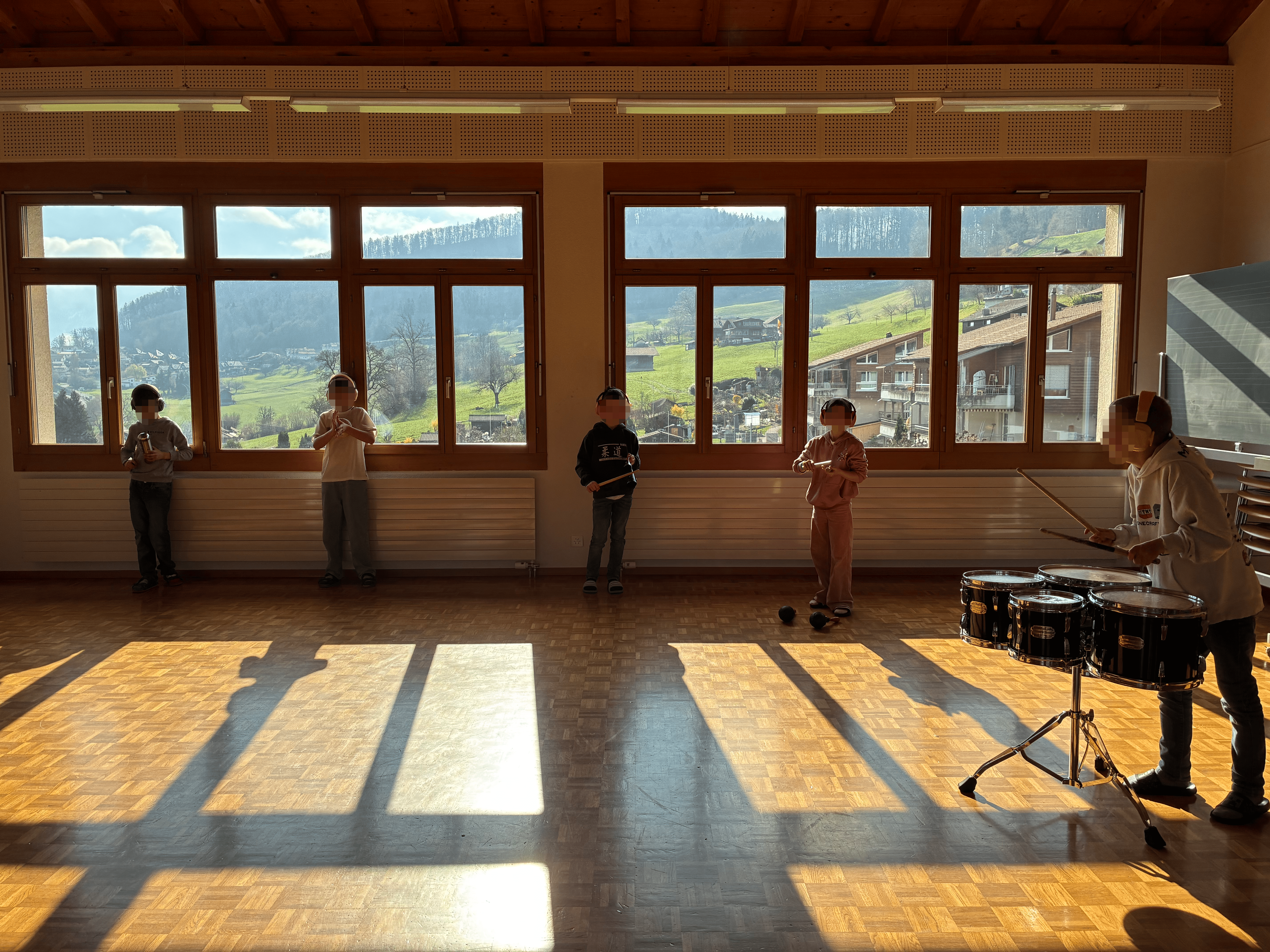 Tambouren Spiez zu Besuch